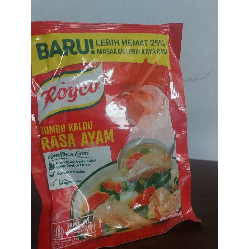 

Royco Bumbu Kaldu Rasa Ayam Kemasan 220gr