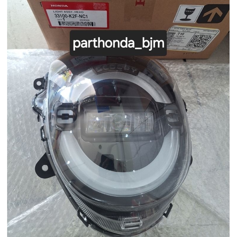 33100-K2F-NC1 LAMPU DEPAN SCOOPY 2025 LAMPU DEPAN SCOOPY 2024 AKHIR KACA LAMPU DEPAN SCOOPY 2025 331
