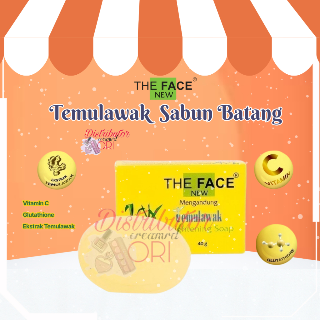 THE FACE SABUN BATANG TEMULAWAK | ORIGINAL BPOM