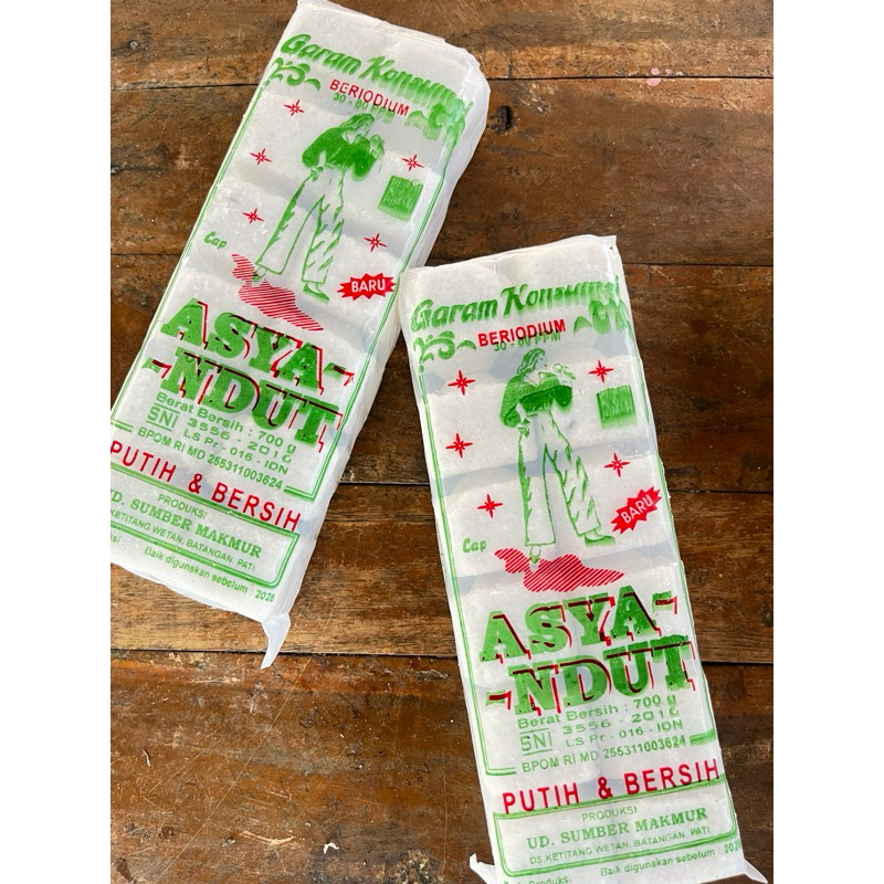 

Gram Konsa Beriodium Asya-NDUT Putih & Bersih