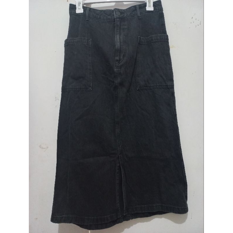 Rok Jeans Cargo GU UNiqlo