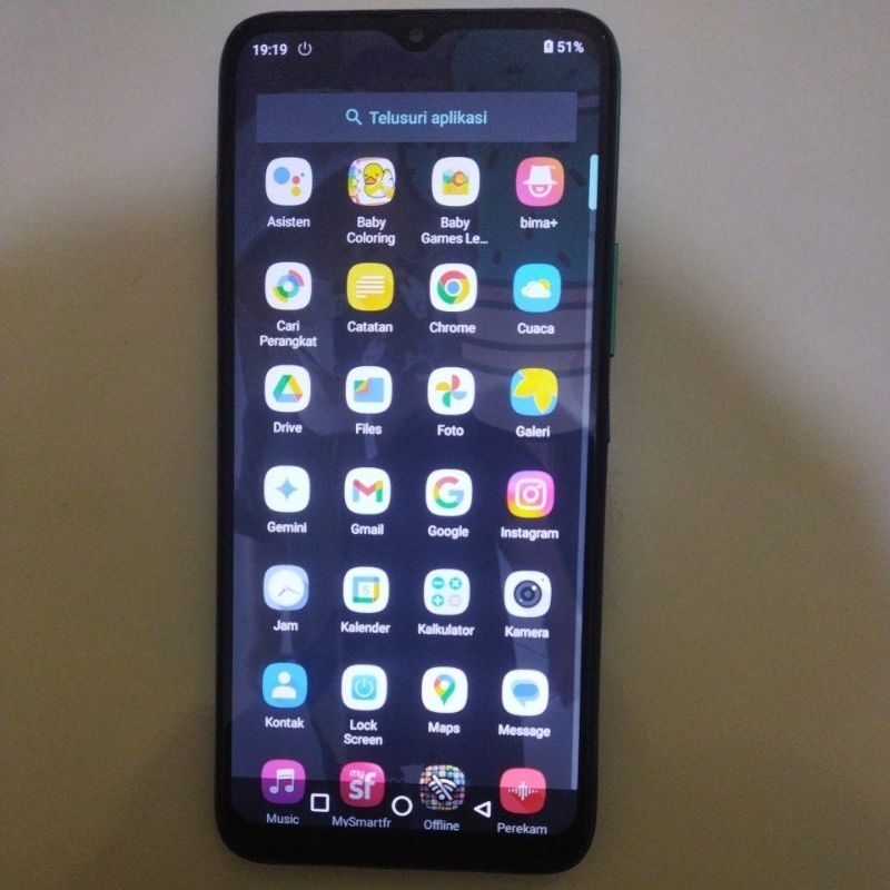 handphone Advan G9 pro second