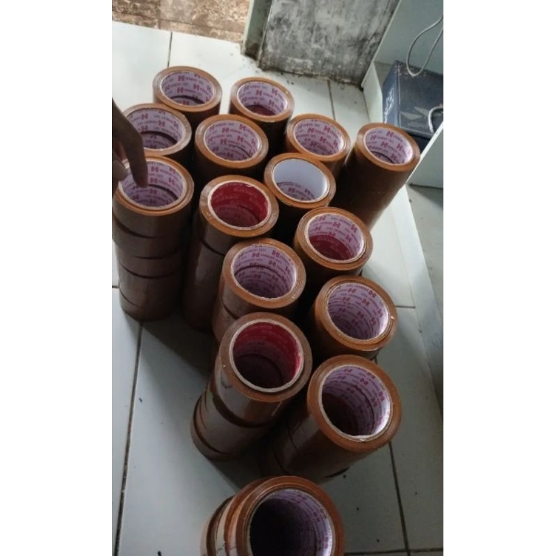 Lakban kilon dpt 7 slop 40 rbann // lakban curah