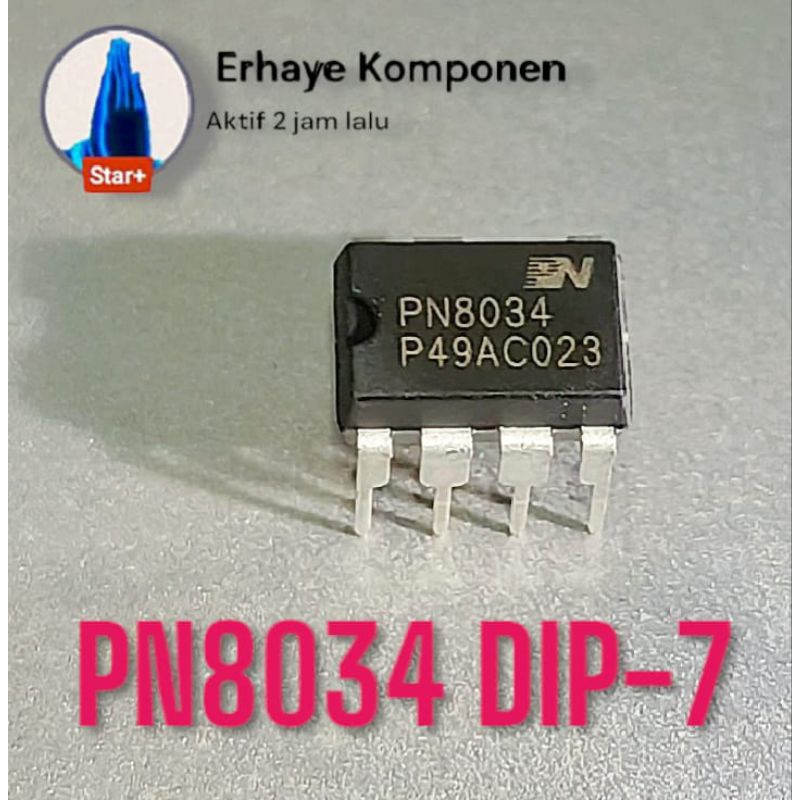 PN8034 PN 8034 IC PWM  IC POWER SUPLY RICE COOKER DIGITAL.