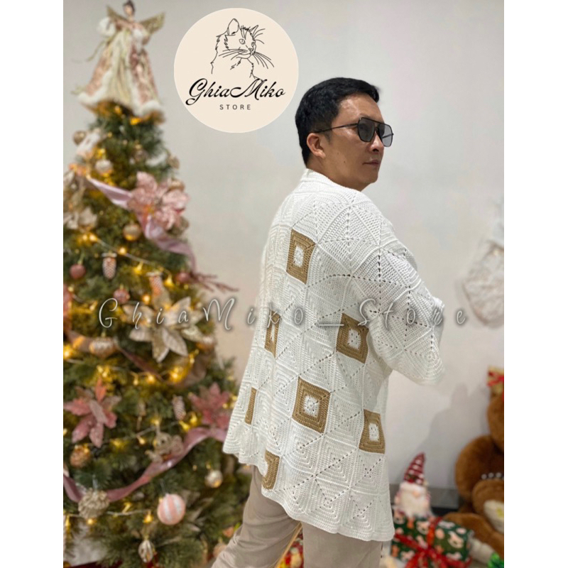 CARDIGAN RAJUT HANDMADE BISA CUSTOM WARNA