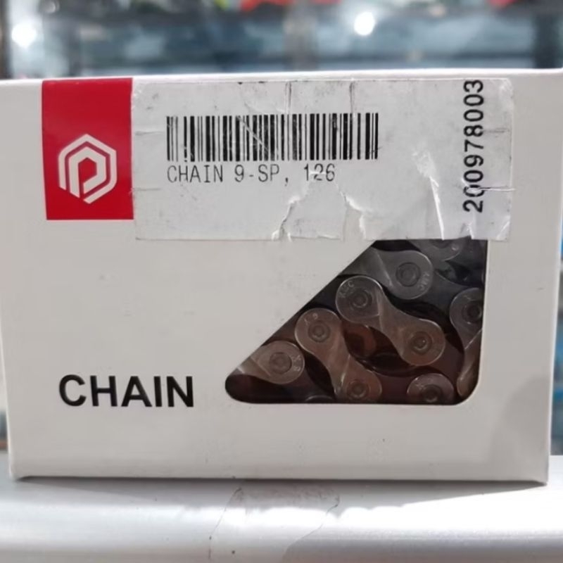 Rantai sepeda 9 Speed Polygon / YBN include sambungan chain sepeda original sepeda roadbike mtb city