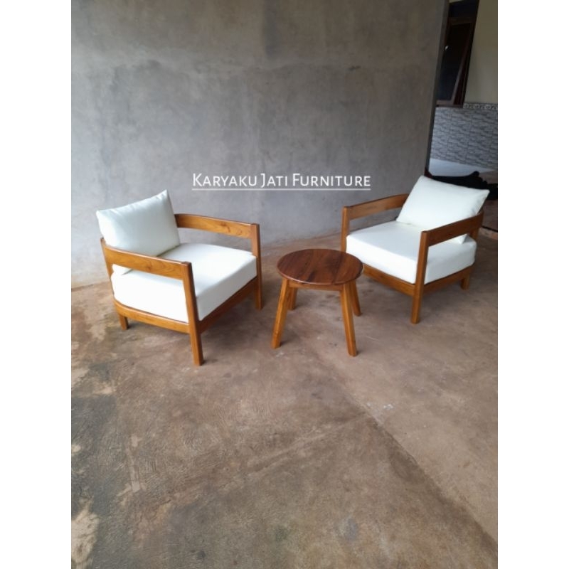 1 set kursi tamu minimalis termurah