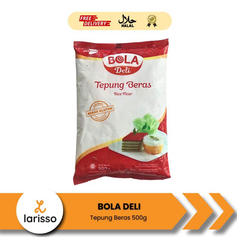 

Tepung Beras Bola Deli 500gr