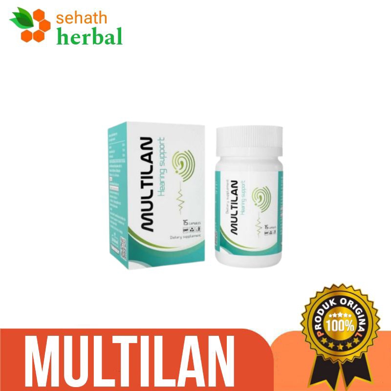 Multilan Asli Original Obat Telinga Memulihkan Pendengaran