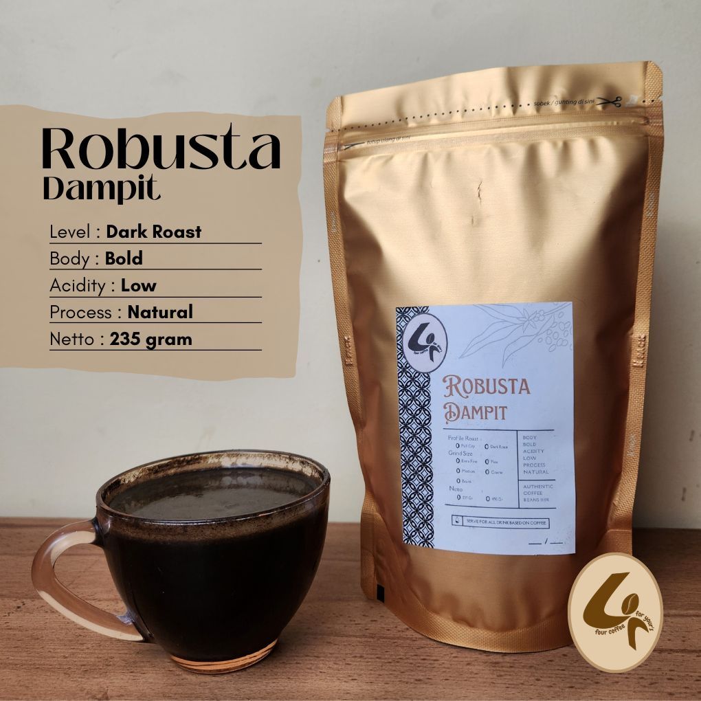 

Kopi Robusta Dampit Biji Kopi Robusta Kopi Bubuk Robusta Dark Roast