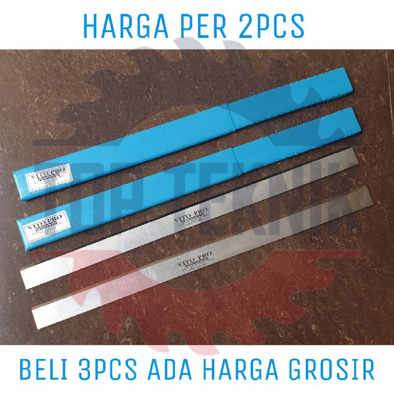 Pisau planer HSS D2 VITO PRO 510 X 30 X 3mm - Pisau Pasah / serut / ketam kayu