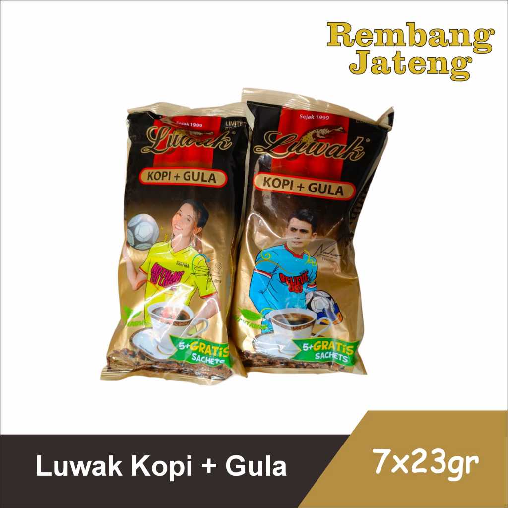 

Luwak Kopi Bubuk+Gula (5+2) 23G