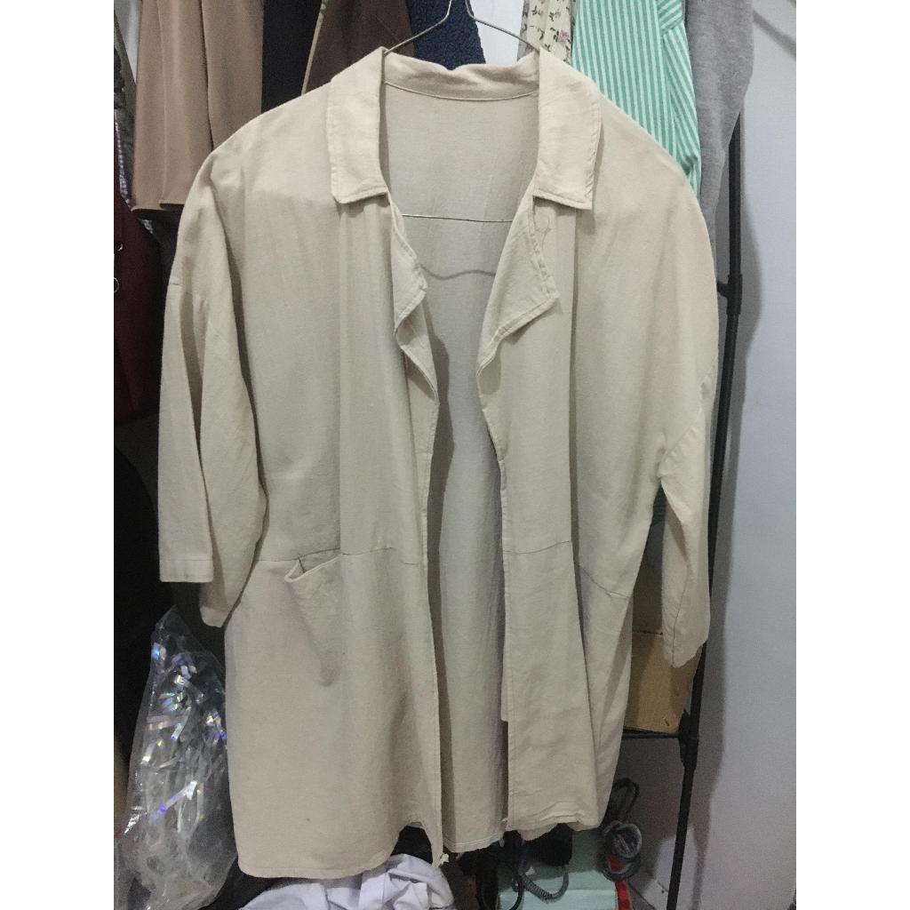 [Preloved] Blazer Linen Oversize