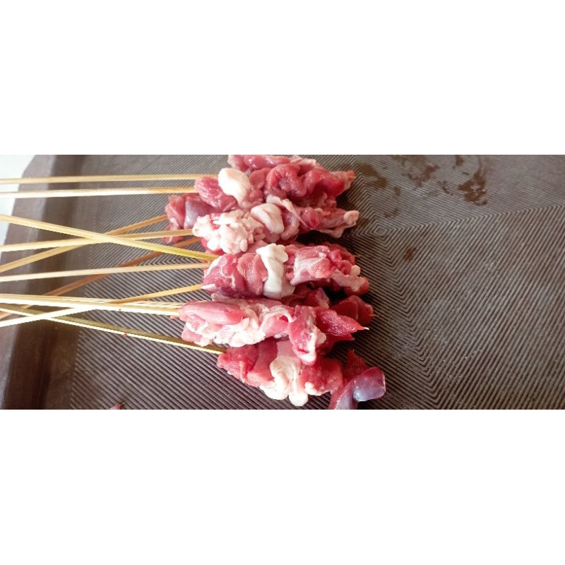 

daging kambing sate