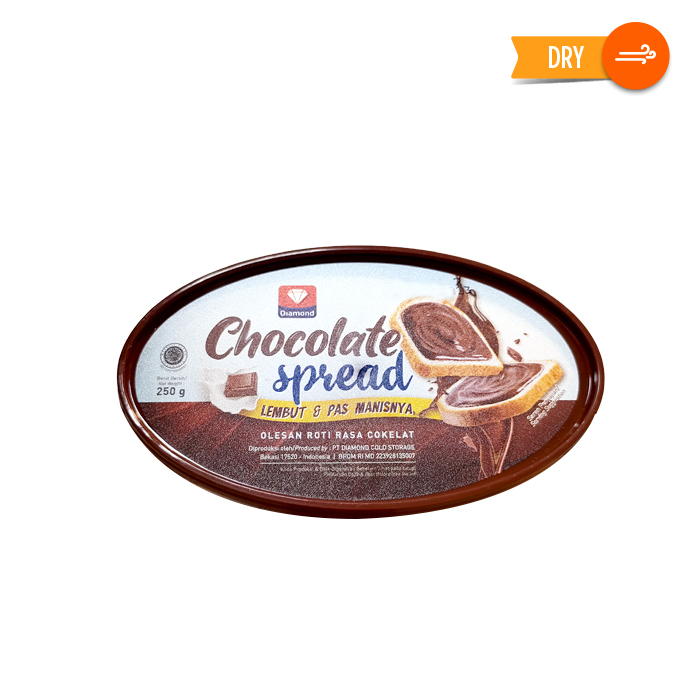 

DIAMOND CHOCOLATE PASTA 250 GR