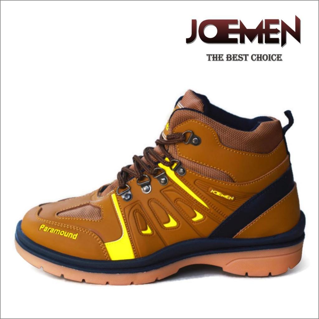 Sepatu Pria Kulit Safty MURAH Original 100% | Sepatu Casual Pria Kerja Kantor Proyek Boot