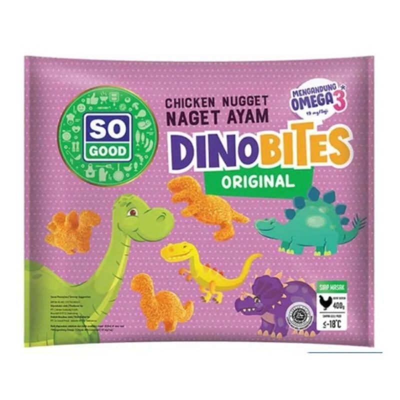 

So Good Chicken Nugget Dino Bites Original 400G