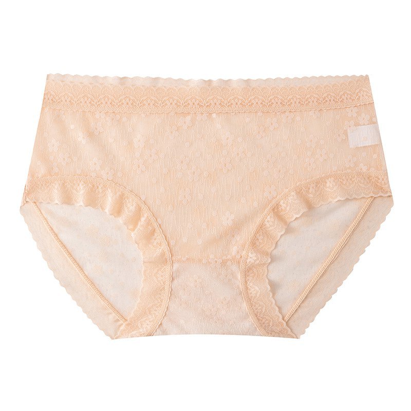 CHAVA | Celana Dalam CD1907 Wanita Renda Transparan Bahan Lace Seamles Underwear CD Sempak Model Kor