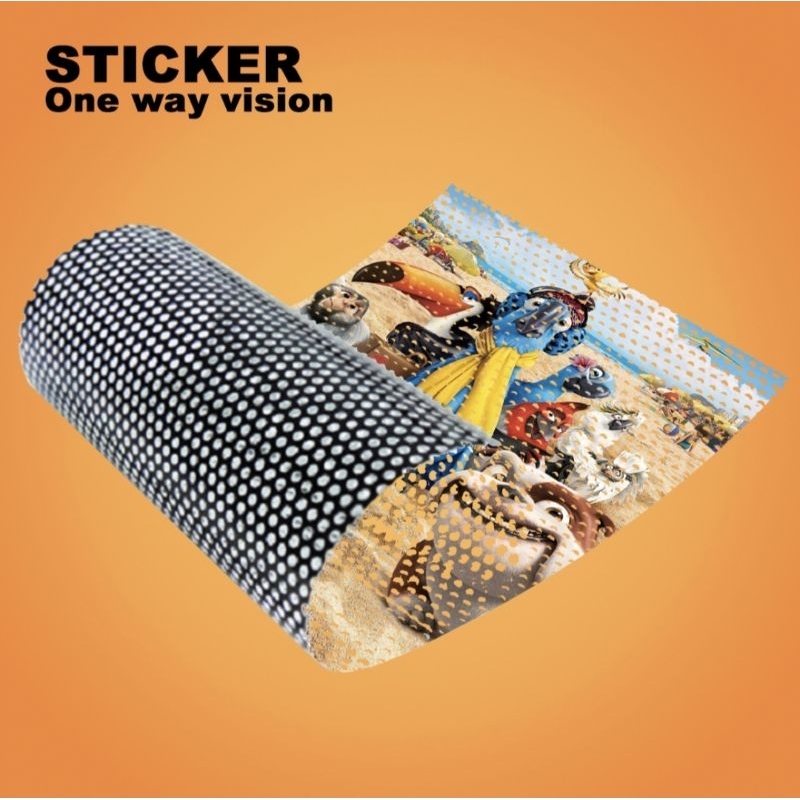 

Cetak sticker Oneway