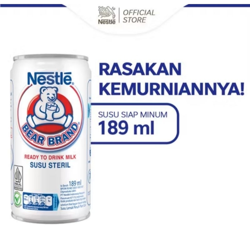 

SUSU BERUANG | BEAR BRAND | 189 ml