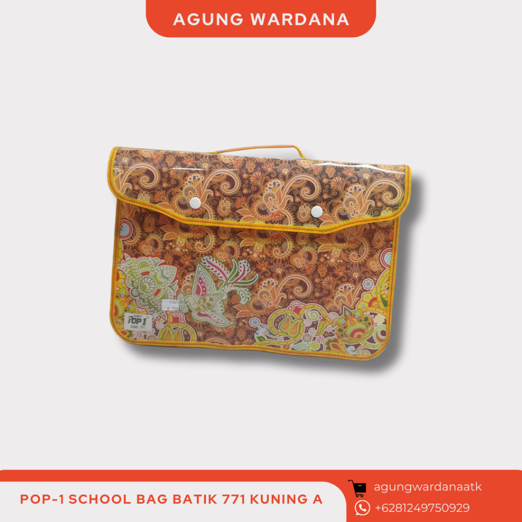 

POP-1 SCHOOL BAG BATIK 771