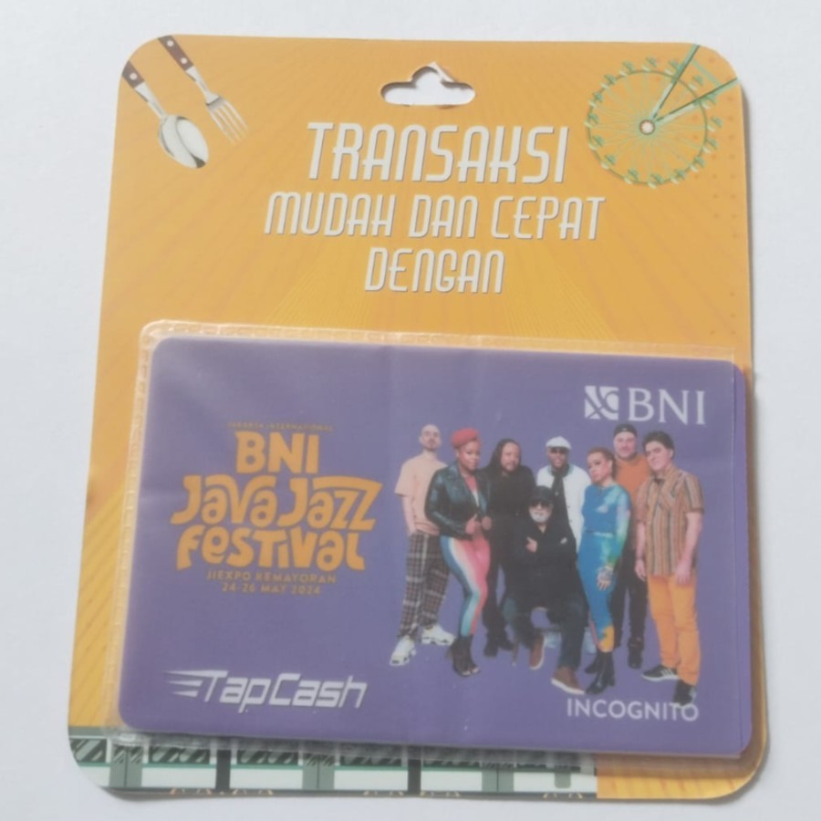 Tapcash by BNI Edisi Java Jazz Ungu