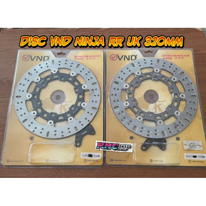Disc Vnd Ninja Rr ukuran 320mm / Piringan Vnd Ninja rr ukuran 320mm floting