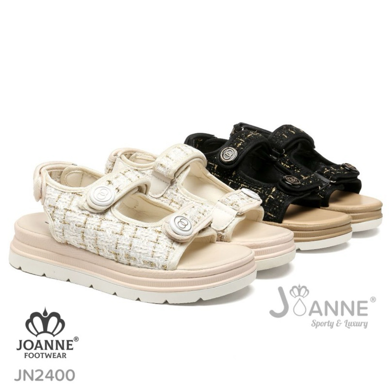 JOANNE FOOTWEAR  Wedges Sepatu Gunung Sandal Wanita #JN2400