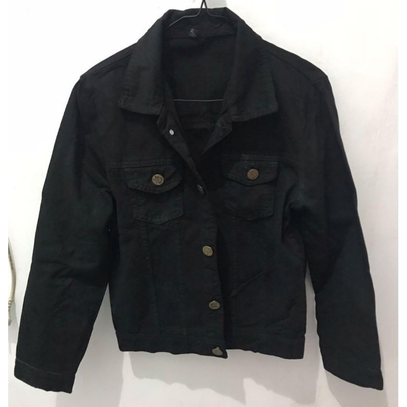 DENIM JACKET BLACK