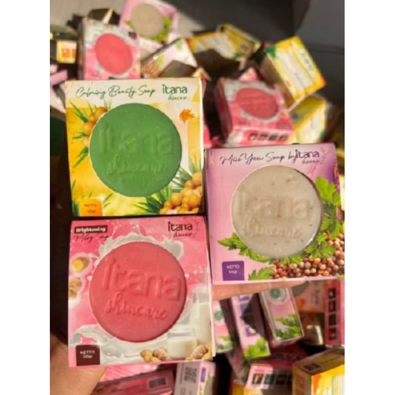 Itana Skincare, itana viral soap's, itana sabun viral,, itana sabun ketumbar (miss you soap), itana 