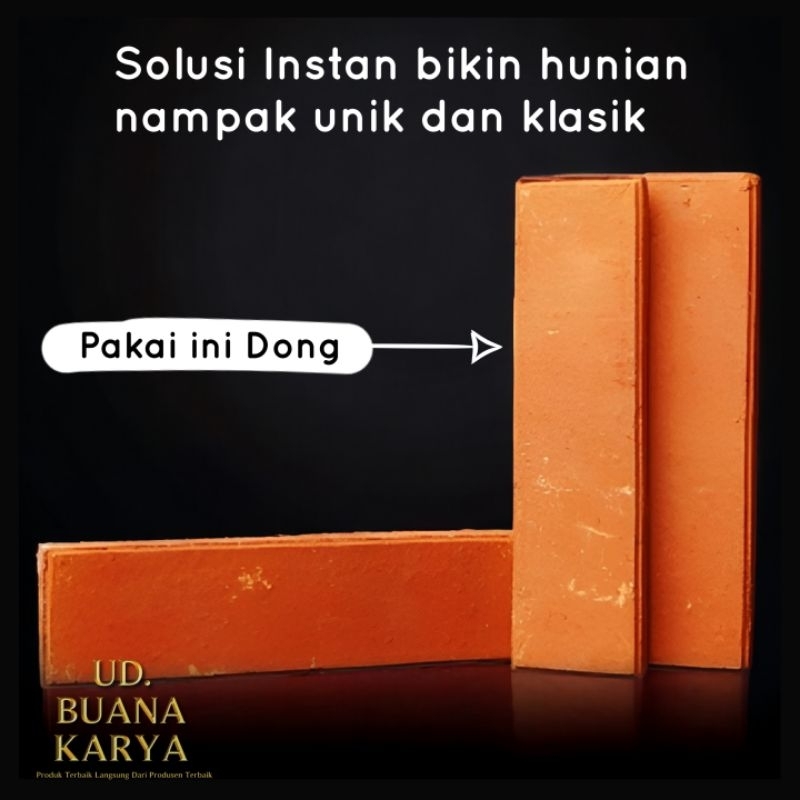 Bata Tempel Bevel dan Non Bevel | Bata Terakota hias
