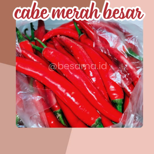 

Cabe Merah Besar Segar 500gr