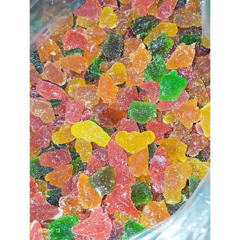 

PERMEN GUMMY BENTUK ARMY KEMASAN 500 GR