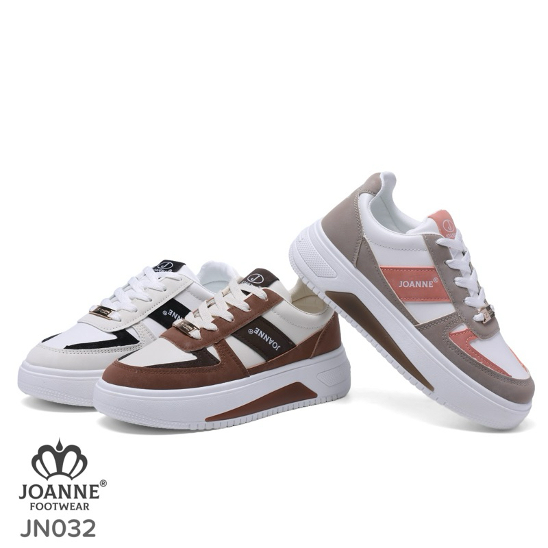 JOANNE FOOTWEAR Casual Sport Sneakers Shoes Sepatu Wanita #JN032