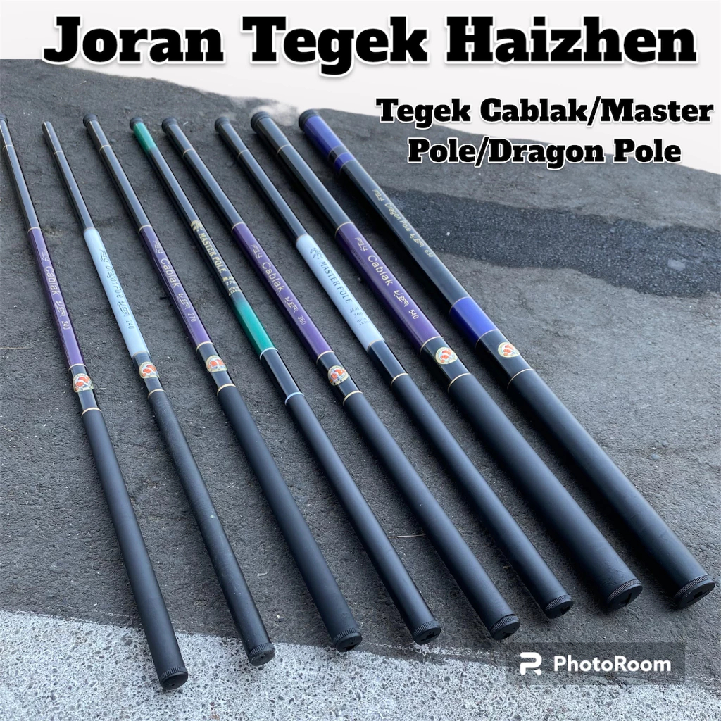 Joran Tegek Lentur Haizhen Dragon Pole
