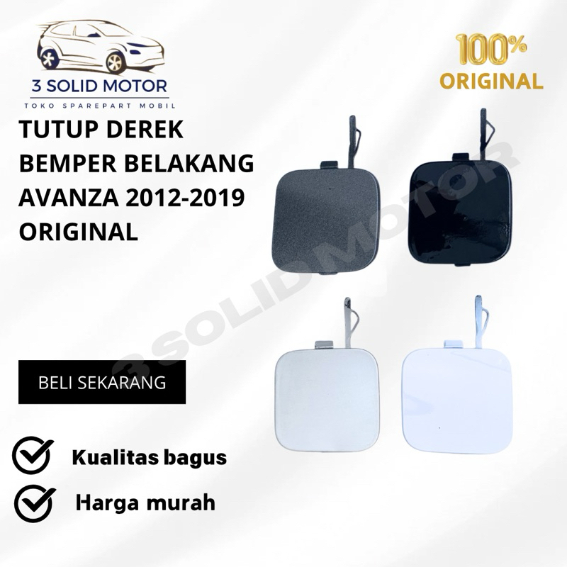 TUTUP DEREK BEMPER BELAKANG AVANZA 2012-2019 ORIGINAL