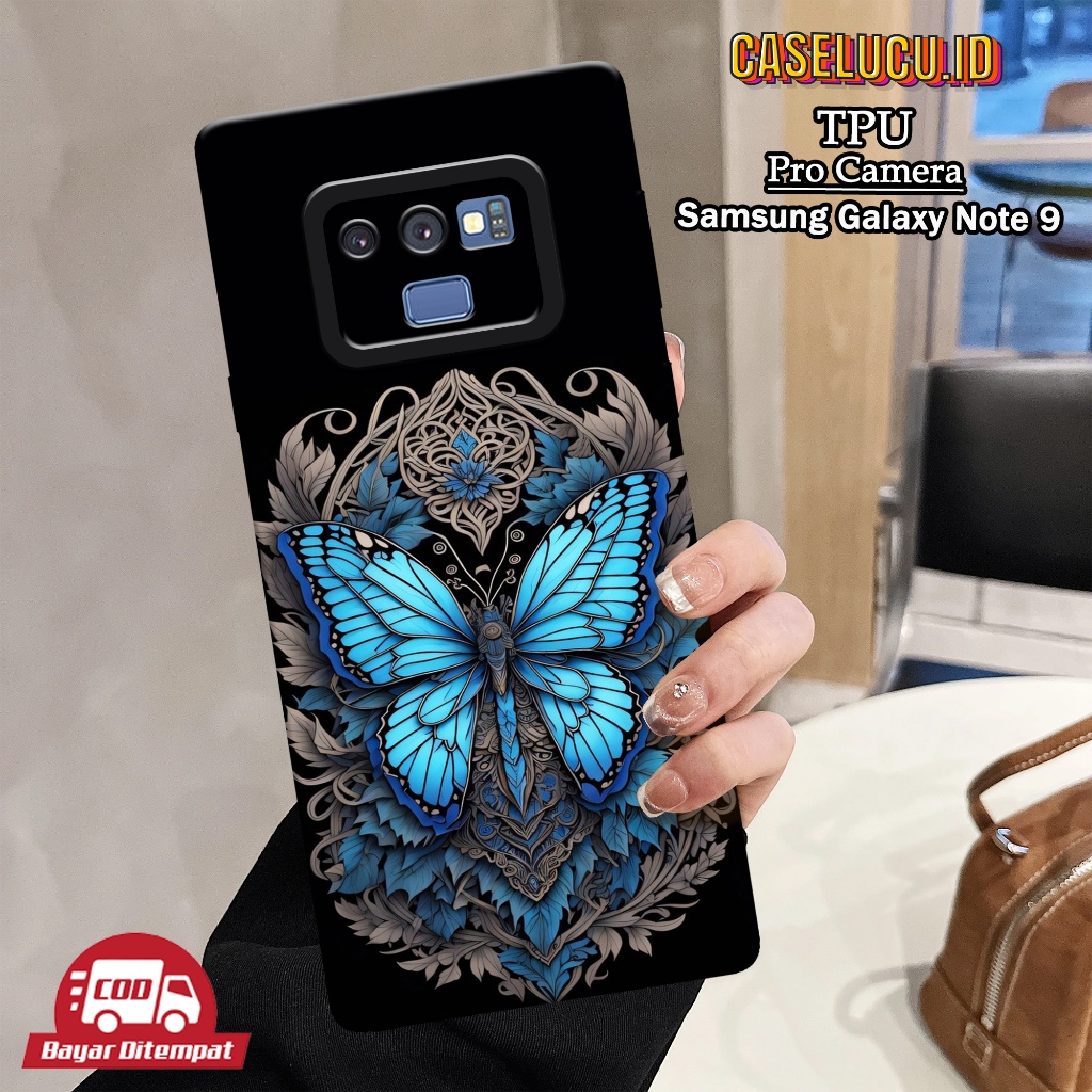 Case Samsung Galaxy Note 9 Terbaru - Fashion Case Kupu - Casing Hp Samsung Galaxy Note 9 - Kesing Sa
