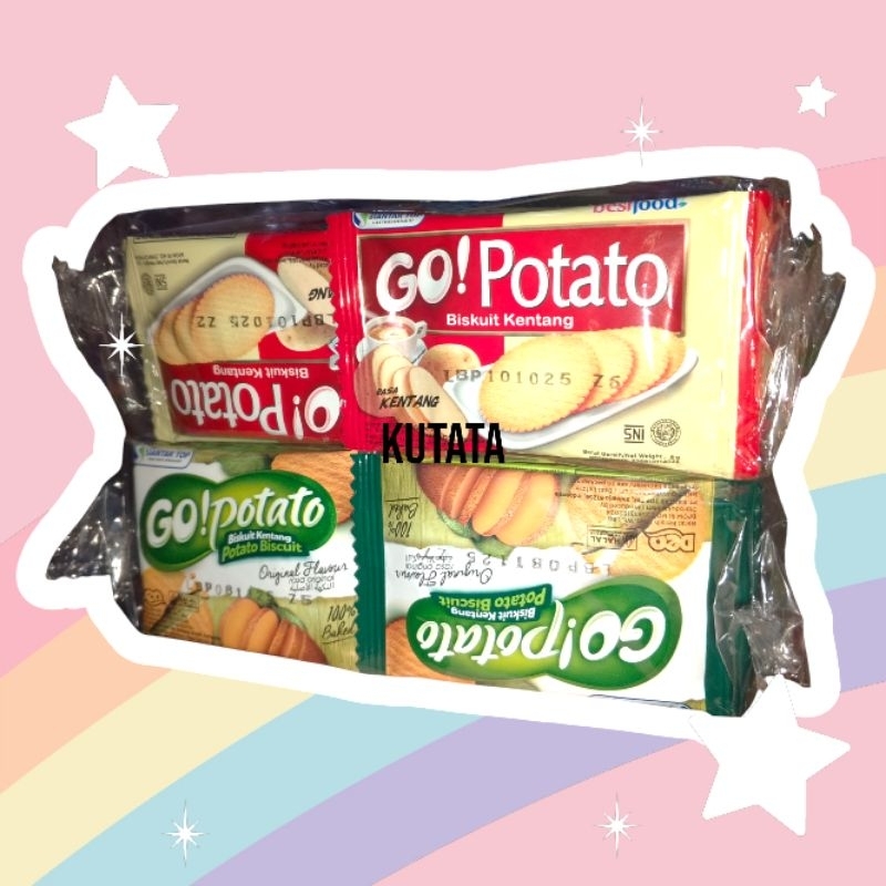 

Gopotato biskuit kentang isi 20 pcs