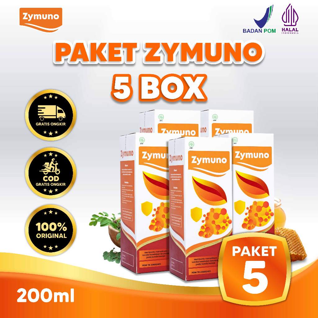 

Madu Herbal Asli Zymuno Paket 5 Botol Meningkatkan Daya Tahan Tubuh Dan Mengobati Benjolan Pada Tubuh isi 200 ml Per Botol