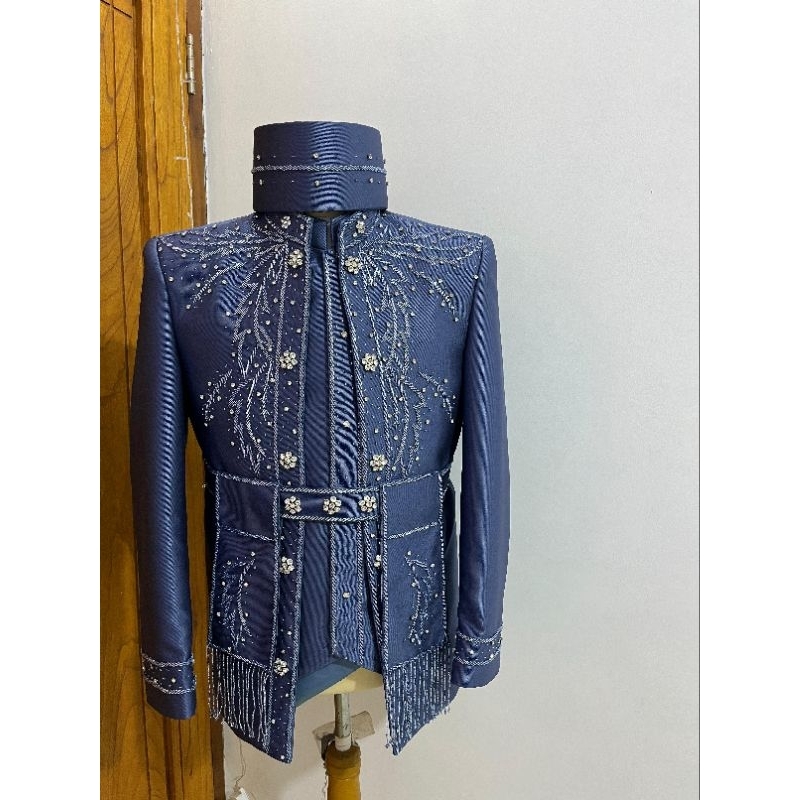 BAJU BESKAP PENGANTIN MODERN AB WOOL PREMIUM QUALITY BESKAP ADAT SUNDA  BAJU TRADISIONAL BAJU PRIA