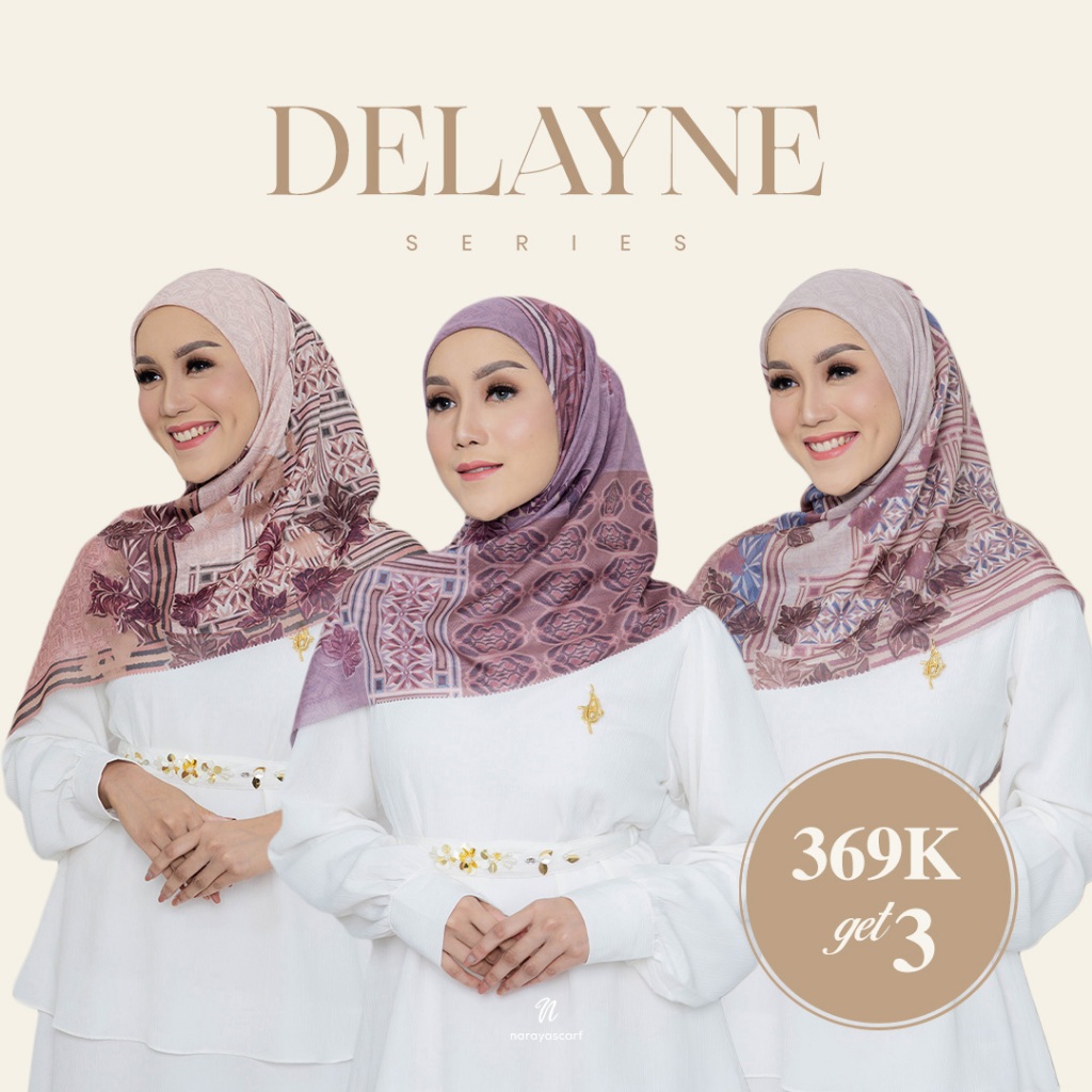 Naraya Delayne Series Voal Chevron