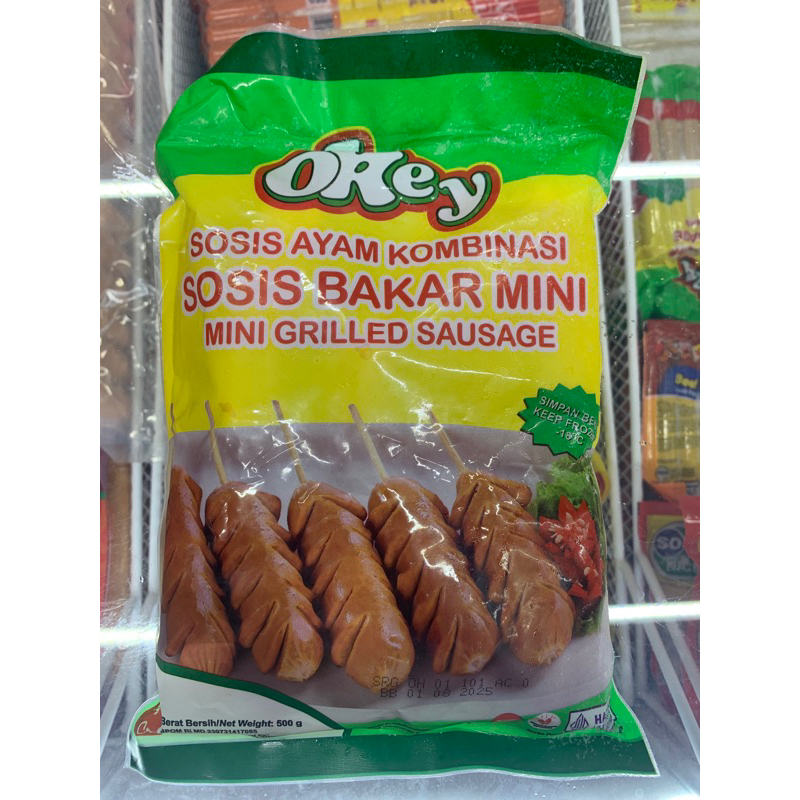 

Okey Sosis Bakar Mini 500 gram