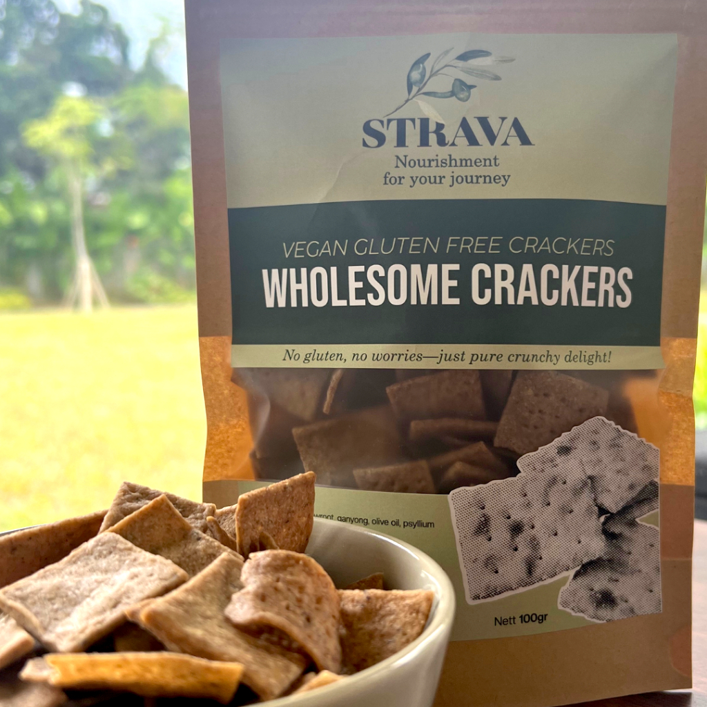 

Wholesome Crackers (Vegan, Gluten-Free) STRAVA 100g