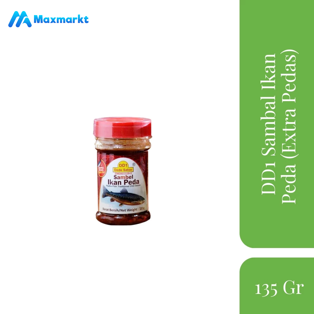 

DD1 Sambal Ikan Peda Extra Pedas 135 Gram