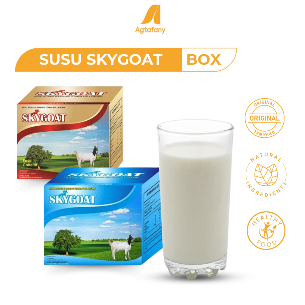 

Susu Kambing Etawa Skygoat - Kemasan BOX isi 10