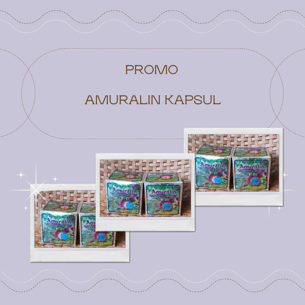 

KAPSUL ###AMURALINE ORIGINAL 20 SACHET