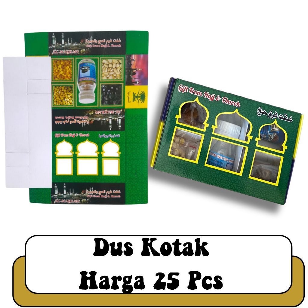 

OLEH OLEH HAJI DAN UMROH KEMASAN DUS KOTAK I BOX KOSONG UNTUK ISIAN PAKET OLEH OLEH HAJI I HAMPERS HAJI DAN UMROH