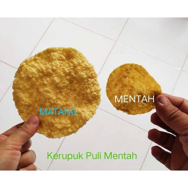 

Kerupuk gendar / kerupuk Puli Mentah