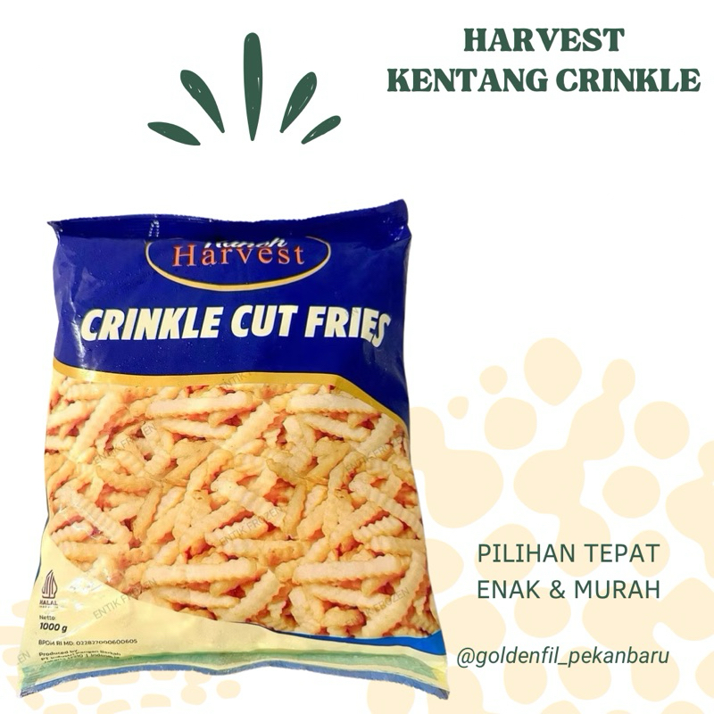 

Harvest kentang frozen 1 kg