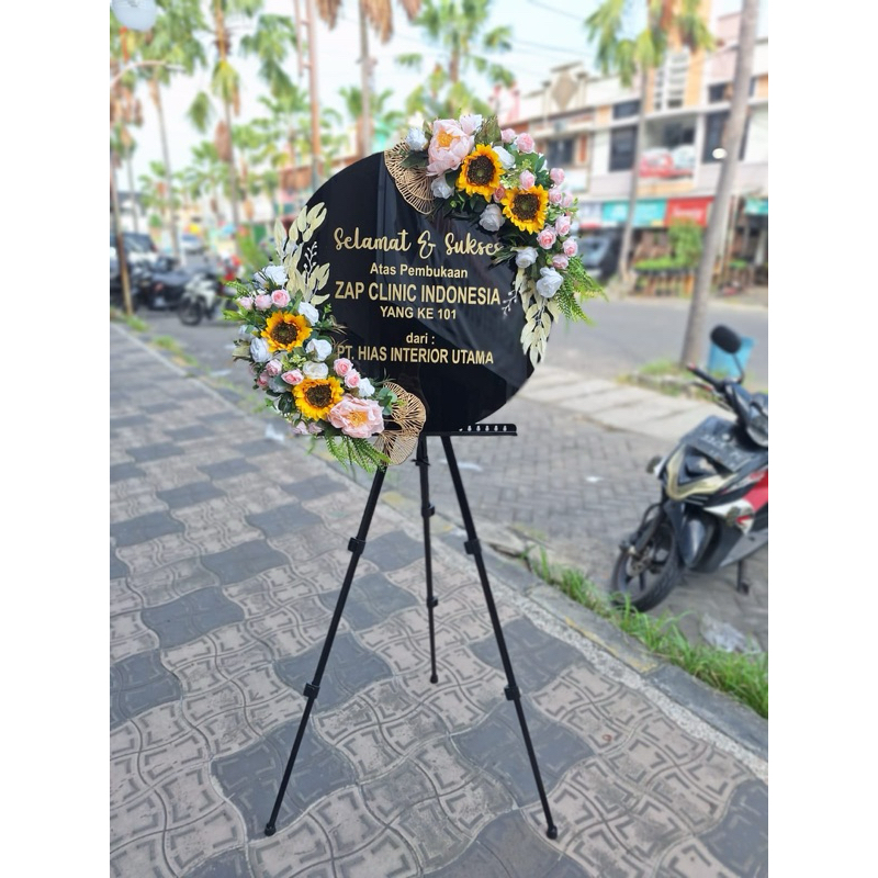 papan acrylic/ papan bunga akrilik/ papan ucapan/ bunga papan surabaya